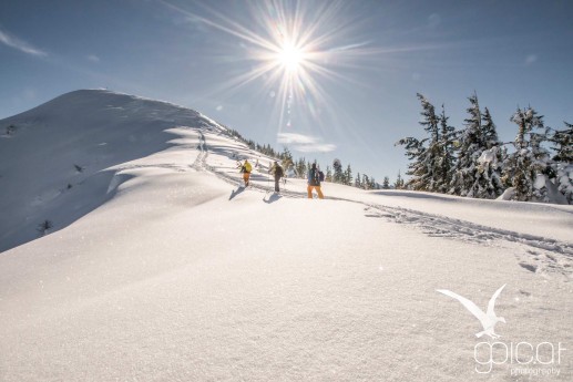 Herrliche Skitourenverhältnisse auf der Reiteralm