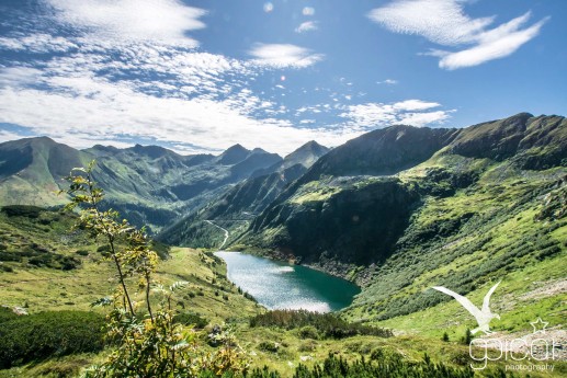 Der Untere Kaltenbachsee im Naturpark Sölktäler